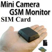 X009 Mini Quadband GSM Camera Audio Video Recorder Ear Bug Monitor GSM Monitor Video